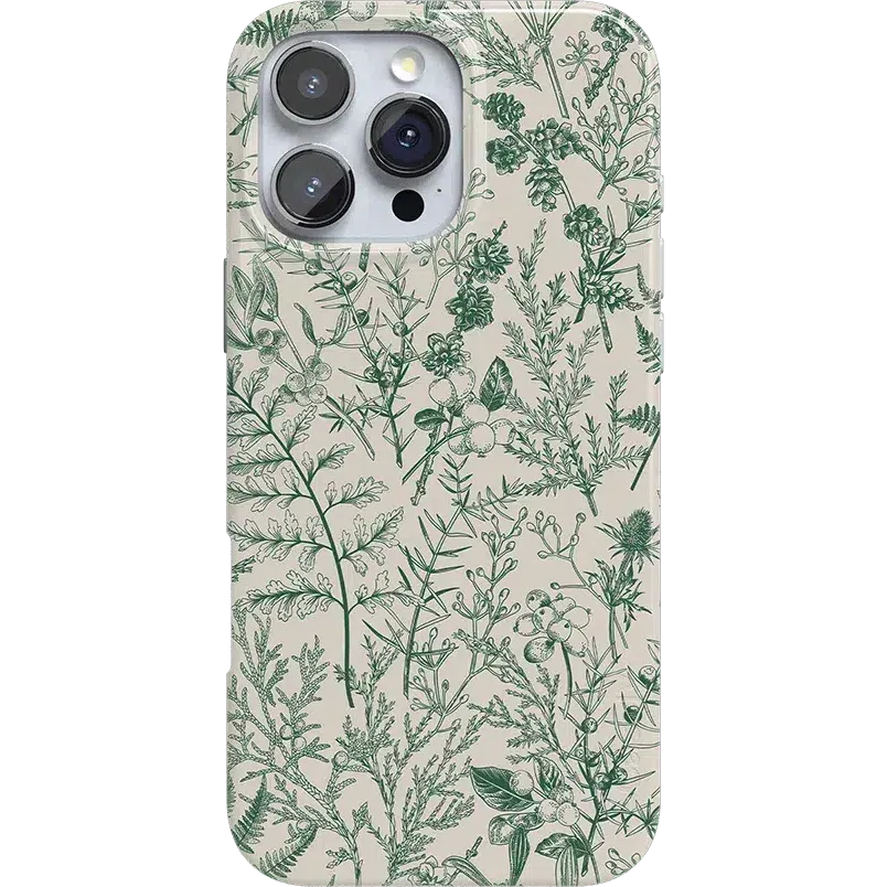 Sage Garden | Green Floral Case