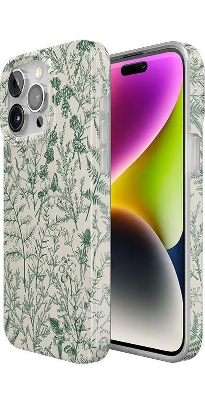 Sage Garden | Green Floral Case