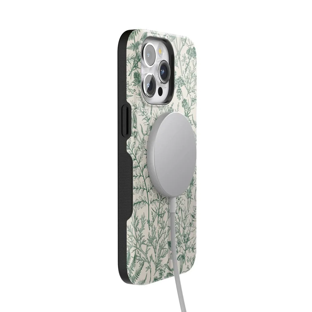 Sage Garden | Green Floral Case