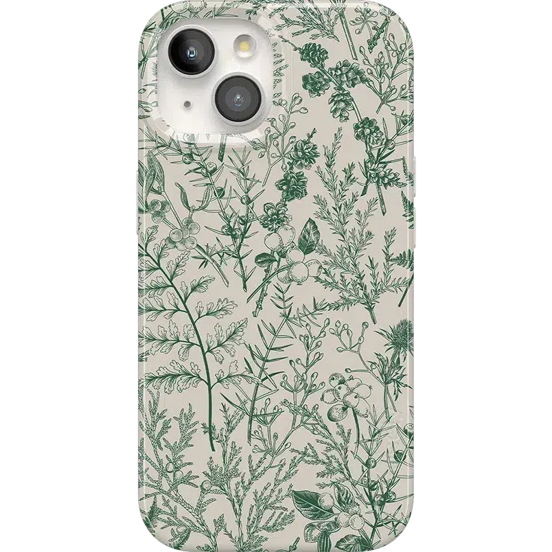 Sage Garden | Green Floral Case