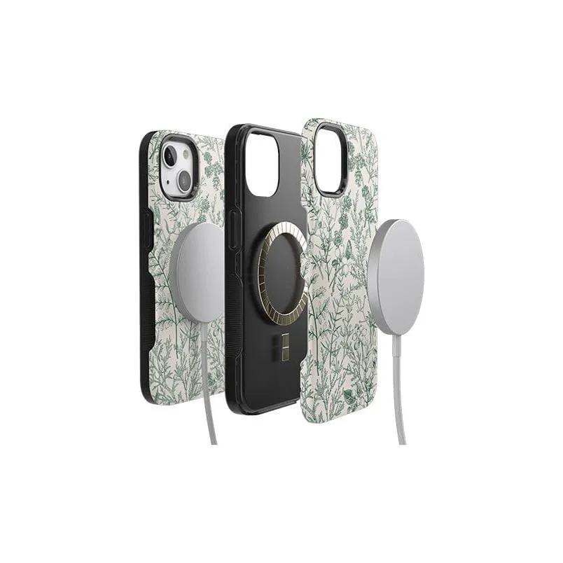 Sage Garden | Green Floral Case