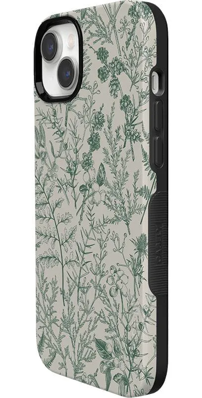 Sage Garden | Green Floral Case