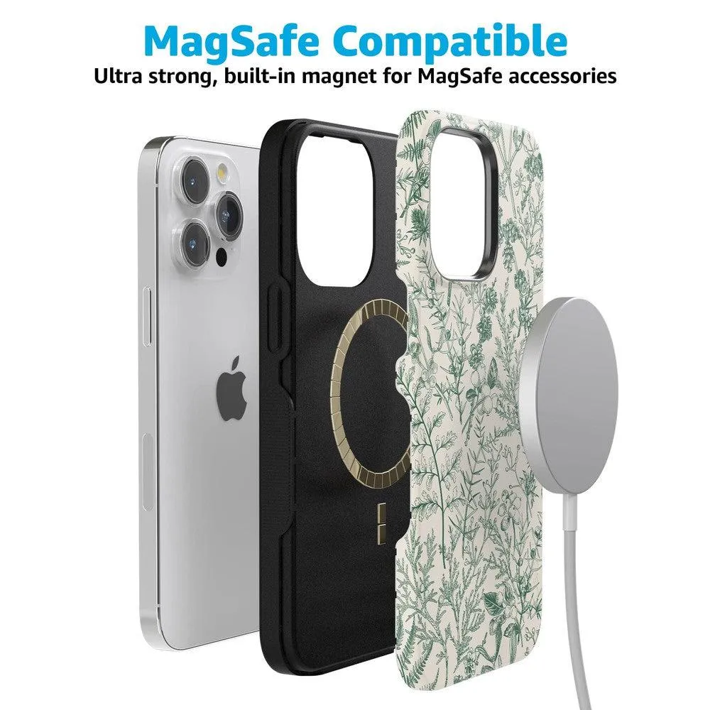 Sage Garden | Green Floral Case