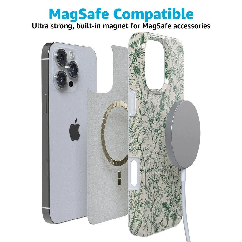 Sage Garden | Green Floral Case