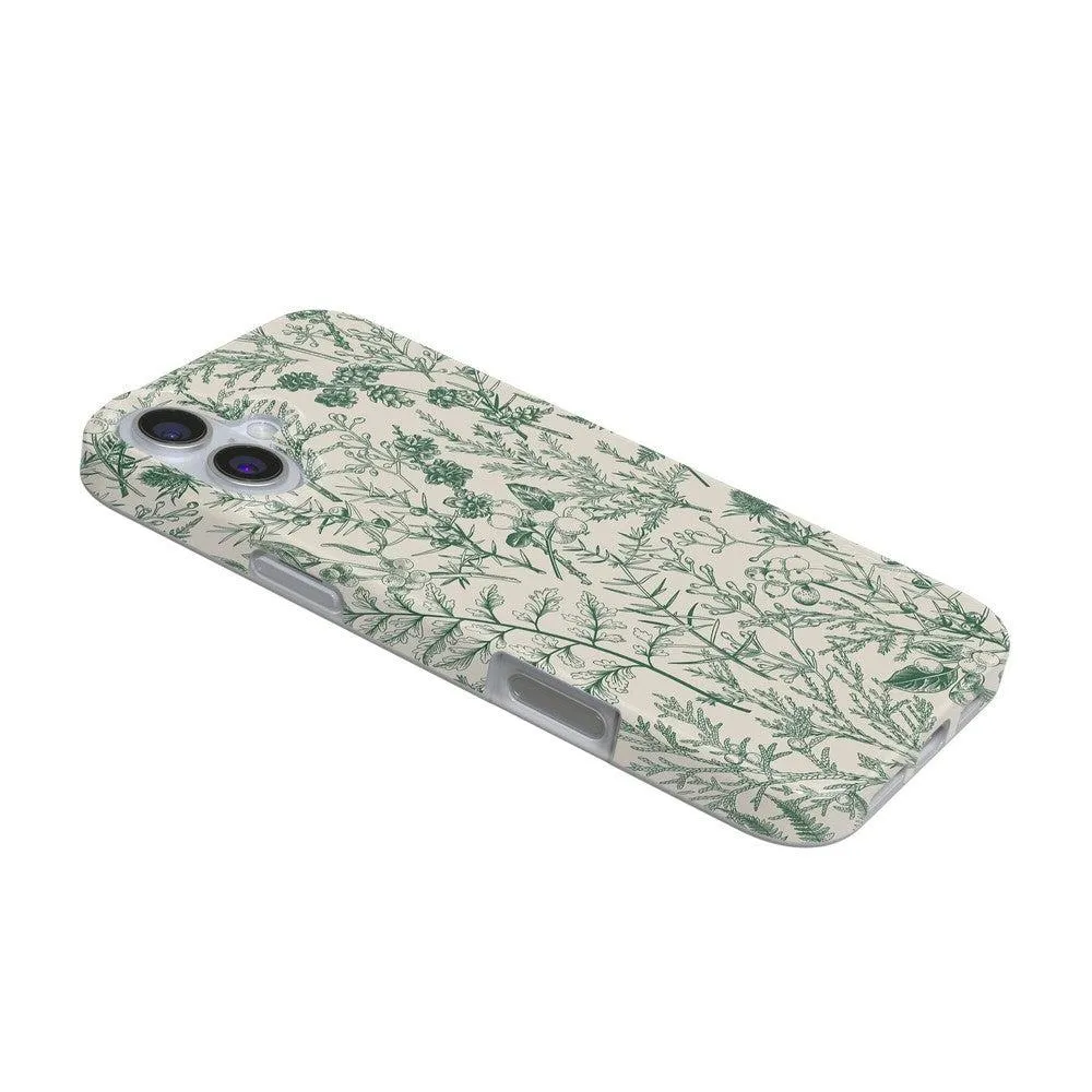 Sage Garden | Green Floral Case