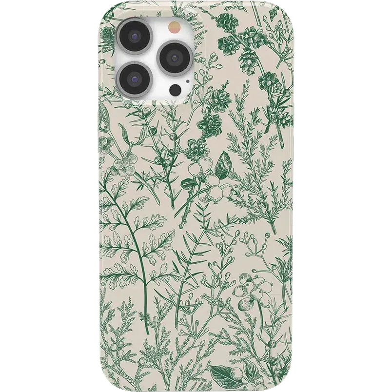 Sage Garden | Green Floral Case