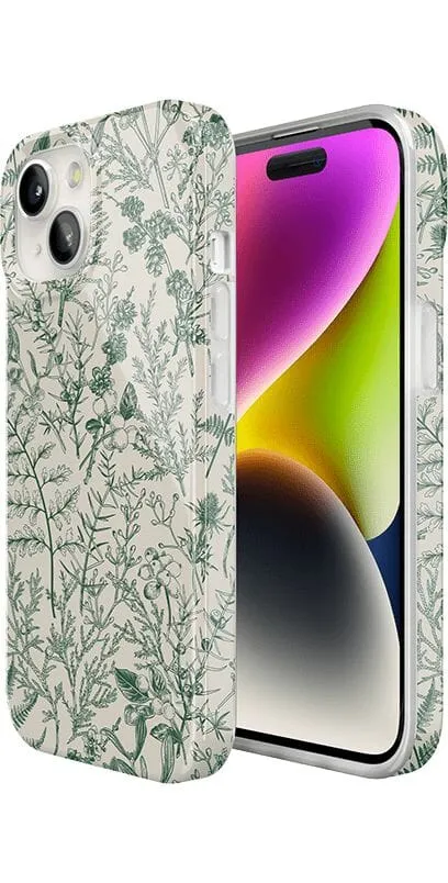 Sage Garden | Green Floral Case