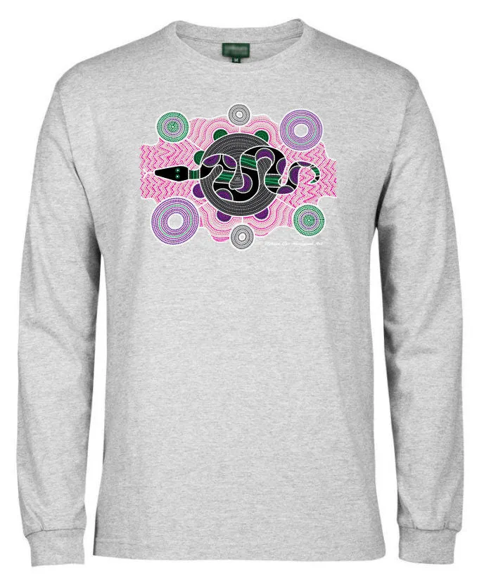 Serpent Longsleeve T-Shirt by Meleisa Cox (Various Colours)