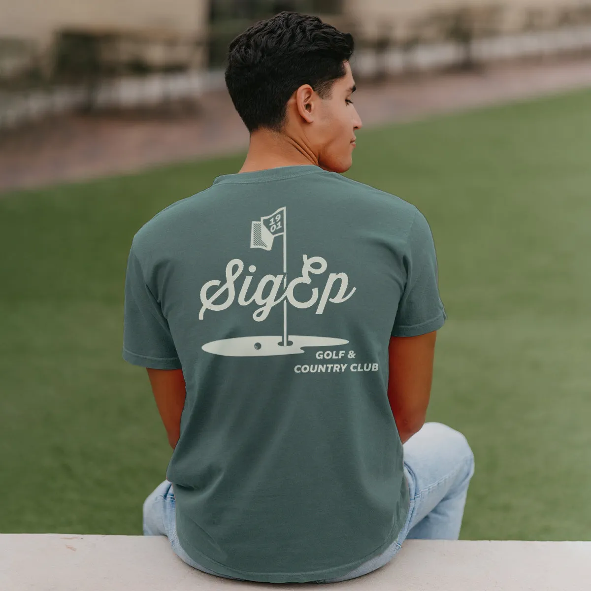 SigEp Comfort Colors Par For The Course Short Sleeve Tee