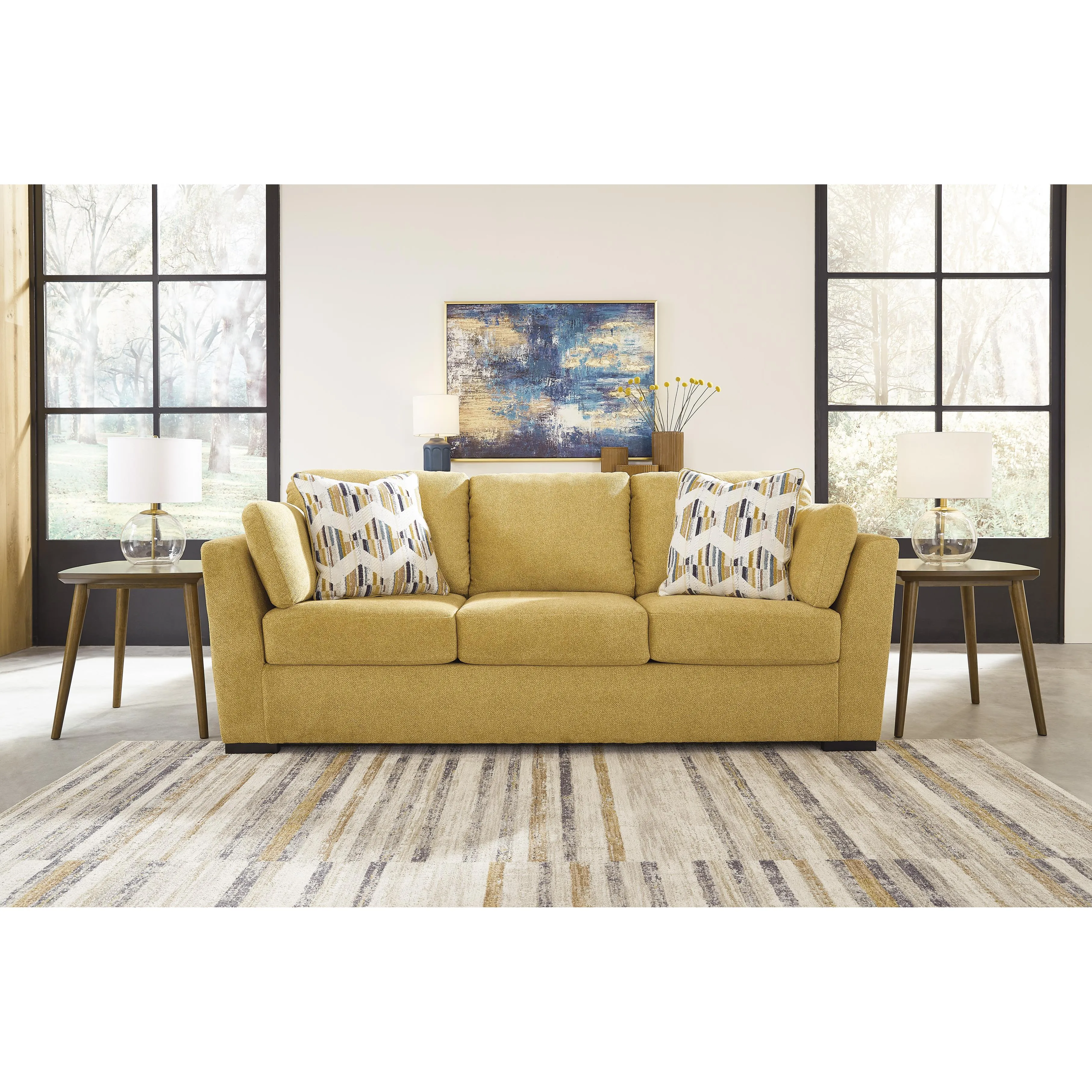 Signature Design by Ashley Keerwick Stationary Fabric Sofa 6750638