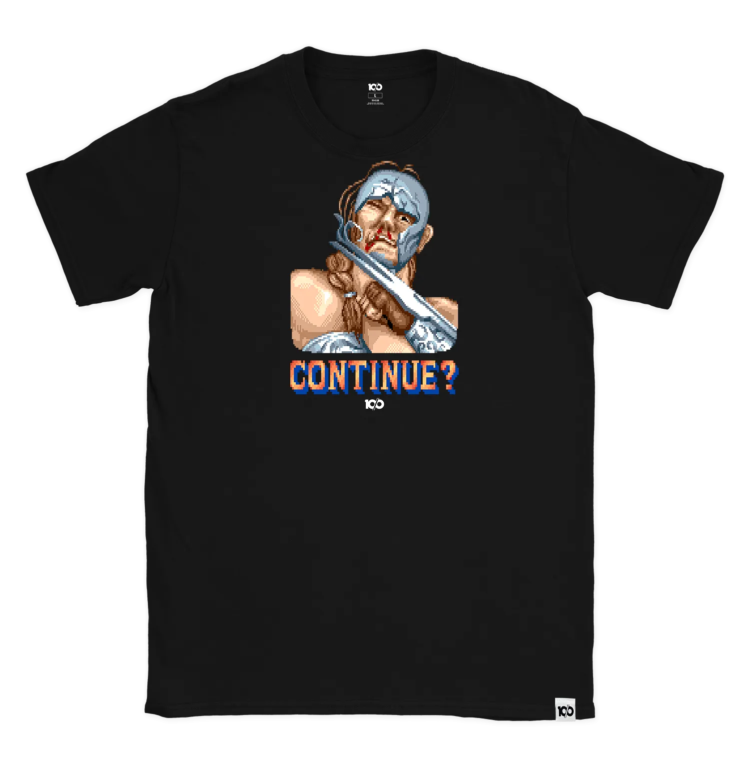 STREET FIGHTER 'Continue? Vega' t-shirt - Black