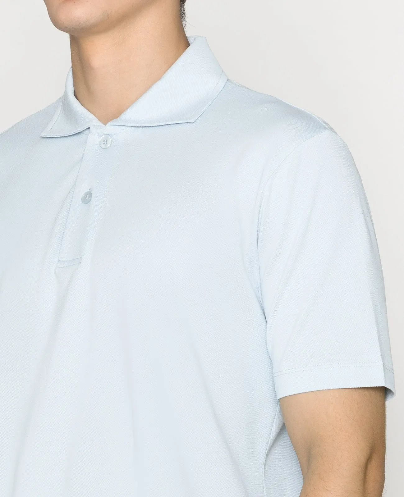 Supima Pique Spread Collar Polo