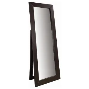 Toga Rectangular Floor Mirror Cappuccino