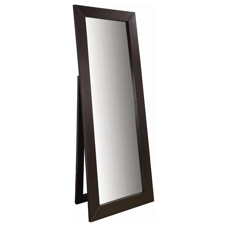 Toga - Wood Standing Floor Mirror - Cappuccino