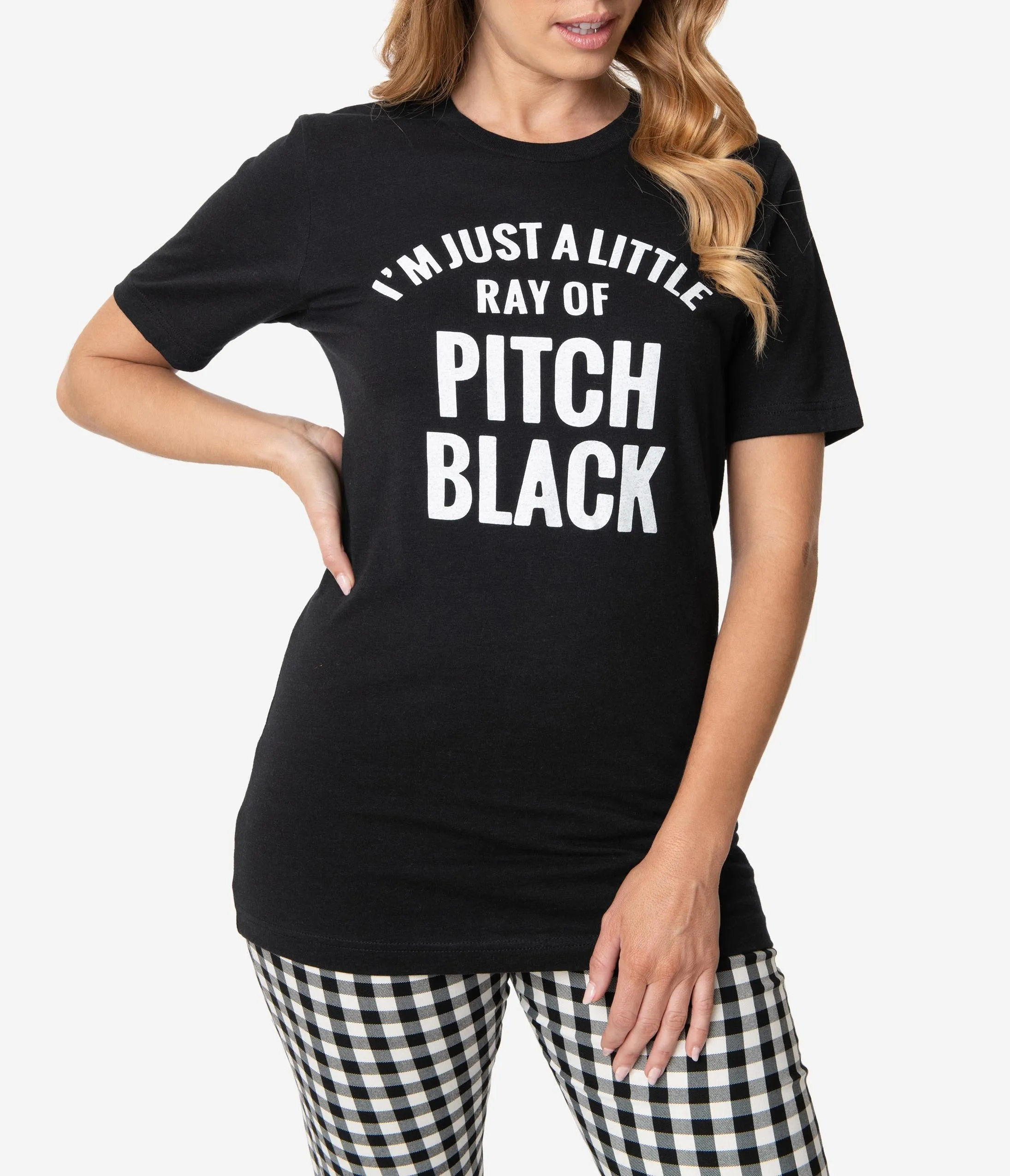 Unique Vintage Little Ray Of Pitch Black Unisex Tee