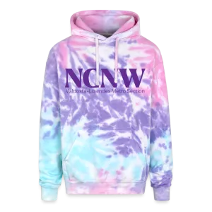 Valdosta-Lowndes Metropolitan (Purple) Unisex Tie Dye Hoodie