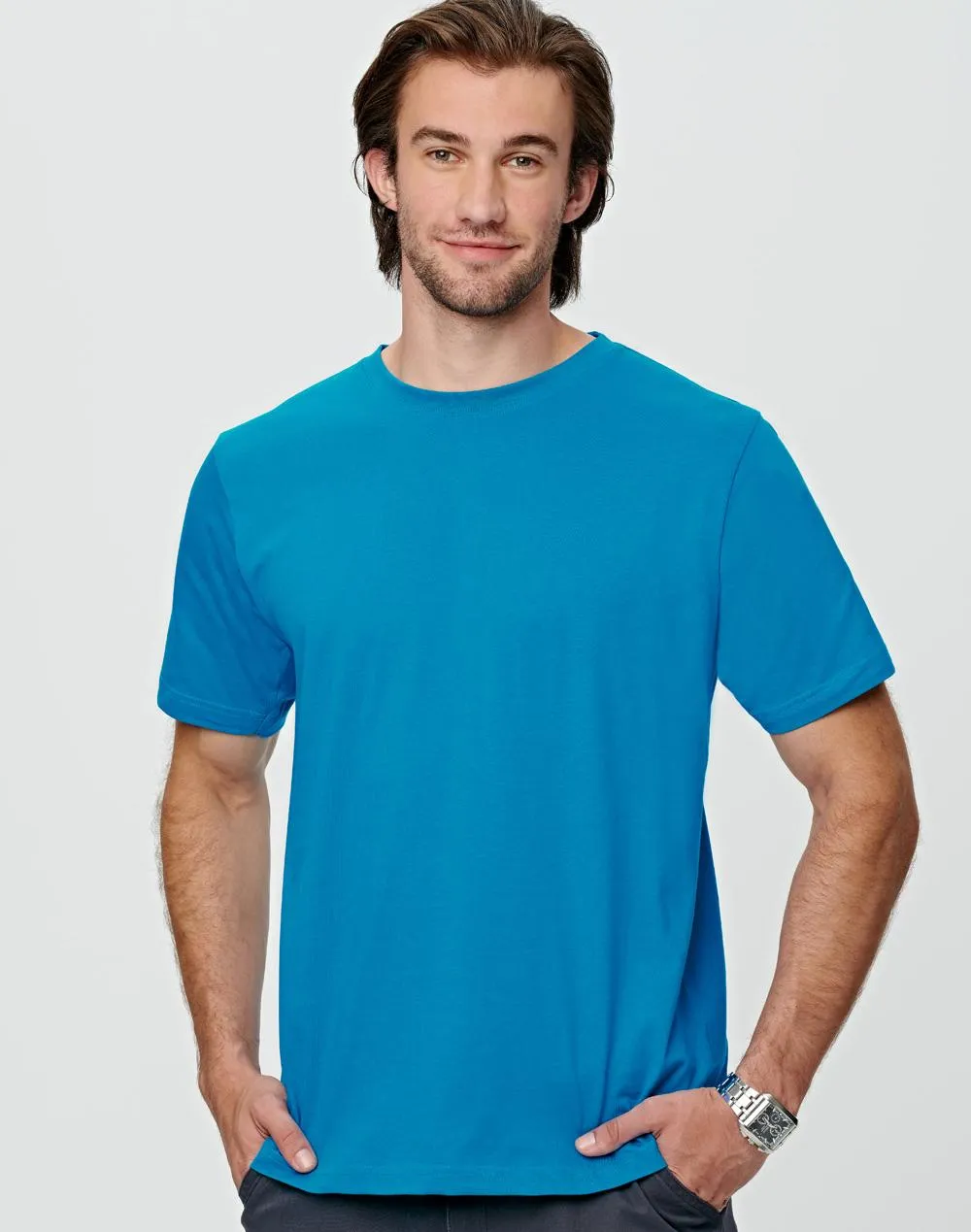 Winning Spirit Savvy Tee Men's (1ST 12 Colour) (TS37)