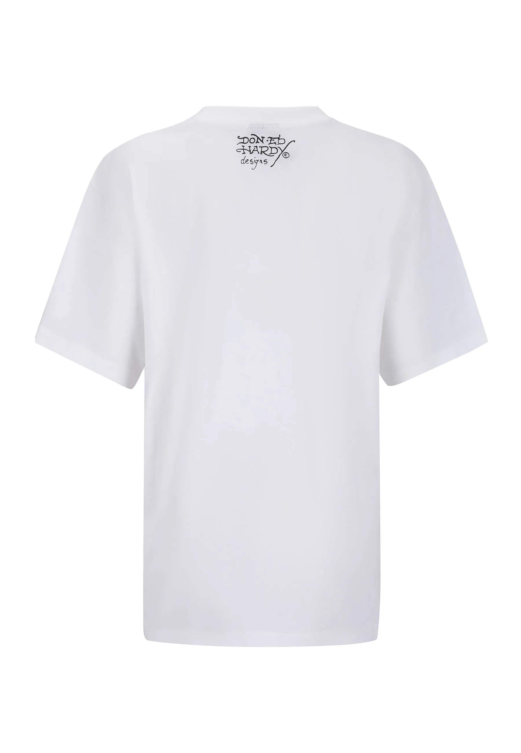 Womens New York City Diamante Tshirt - White