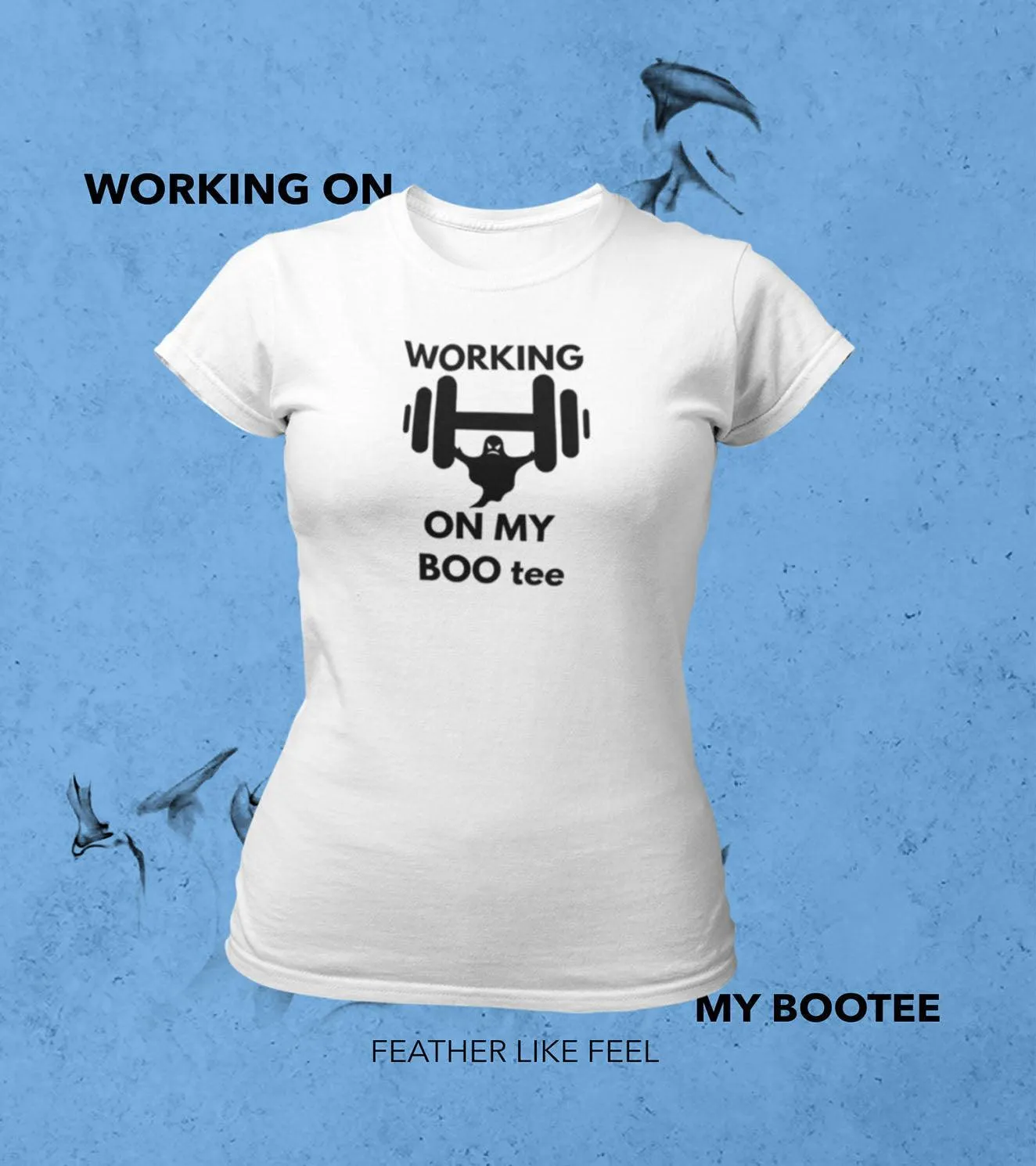 Women's "WORKING ON MY" T-Shirt